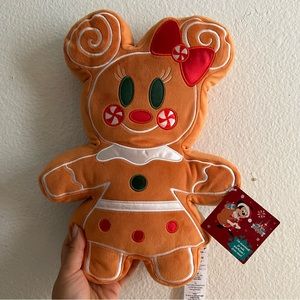 NWT Minnie Mouse Scented Gingerbread Plush